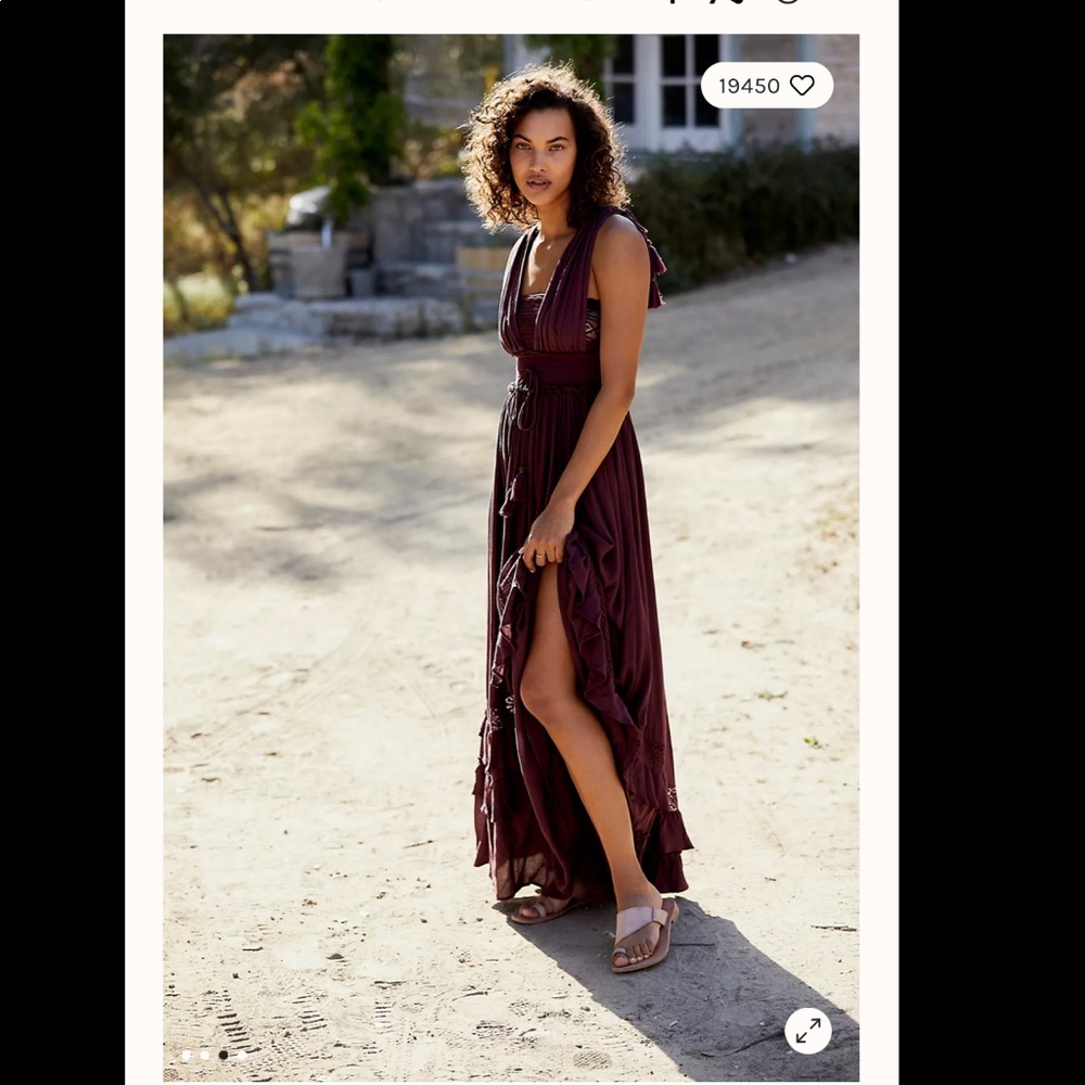 ISO: Santa Maria Maxi in Plum Jam